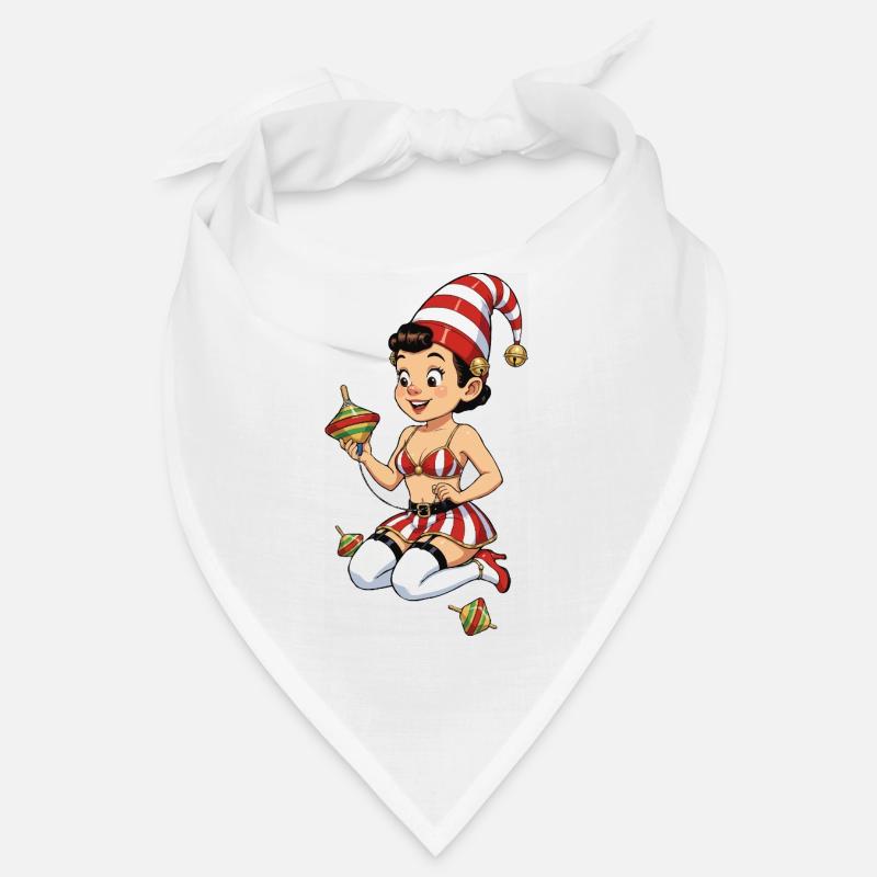 Leprechaun-Mädchen mit Kreisel Bandana