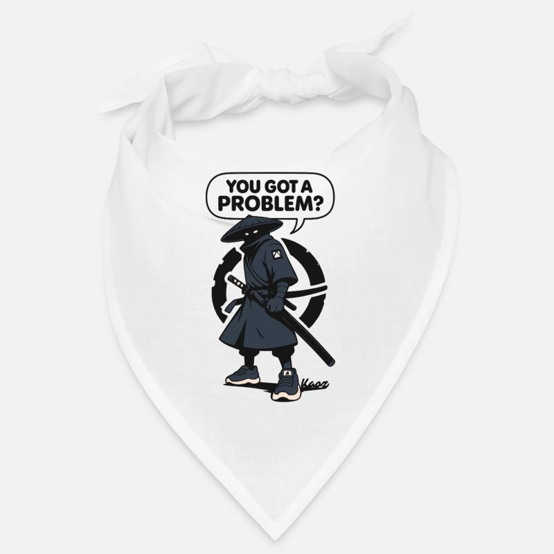 Shadow ninja with saying Bandana