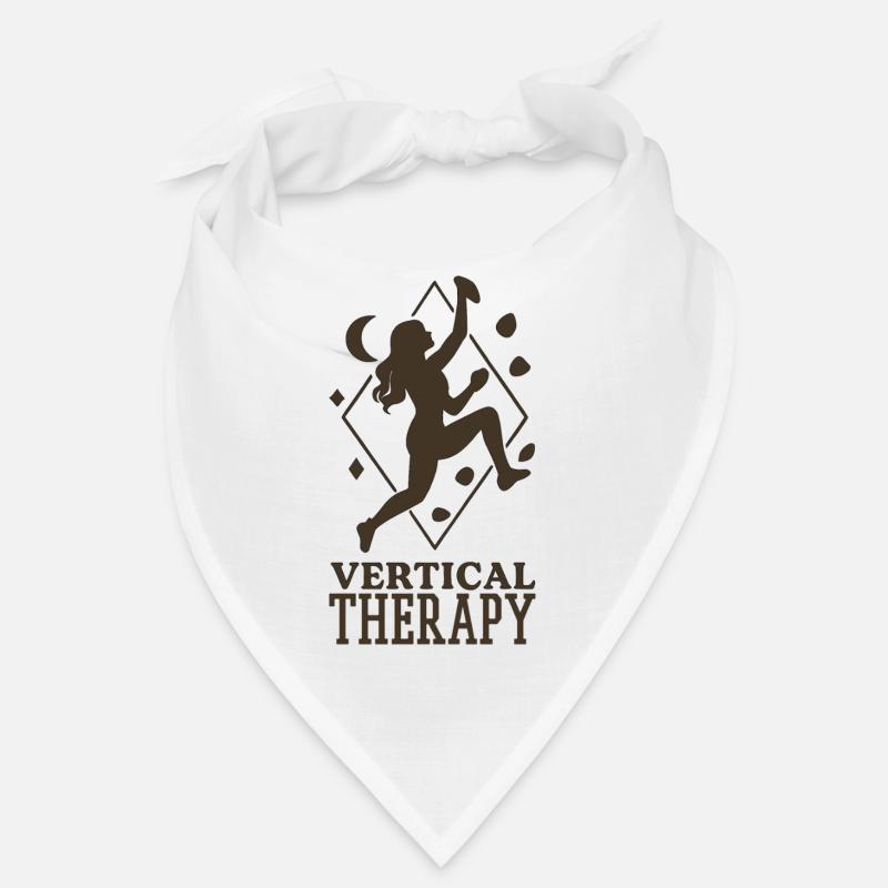 Vertical Therapy: Bouldern & Klettern Boho Design Bandana