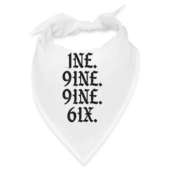 Vintage 1996 - Bandana - Weiß - Vorne