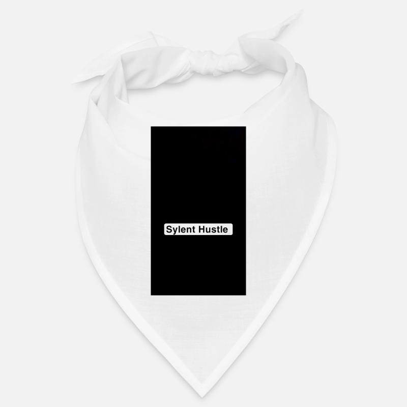 Sylent Hustle Noir Monochrome Tee Bandana