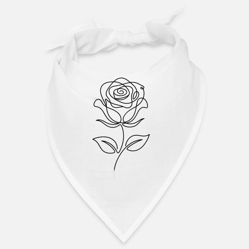 barely a rose Bandana