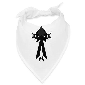 Schattenstern-Dunkelwesen - Bandana - Weiß - Vorne