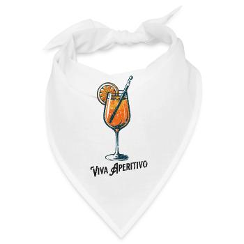 Viva Aperitivo Signature Drink with Spritz Feeling - Bandana - Weiß - Vorne