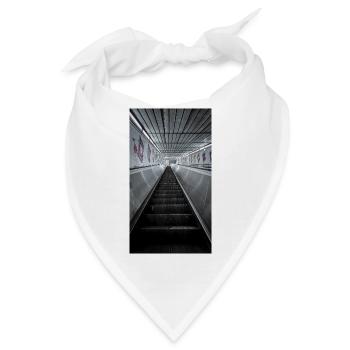 Urbaner Rolltreppe Noir - Bandana - Weiß - Vorne