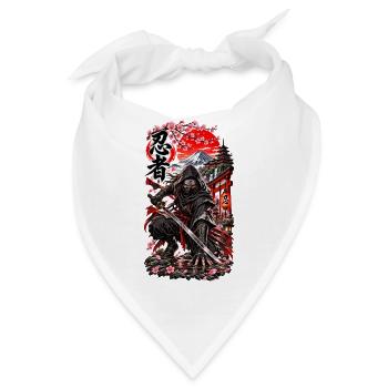 Ninja – Schattenkrieger Japans - Bandana - Weiß - Vorne