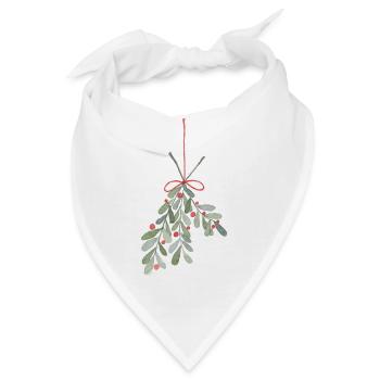 Mistelzweig - Bandana - Weiß - Vorne