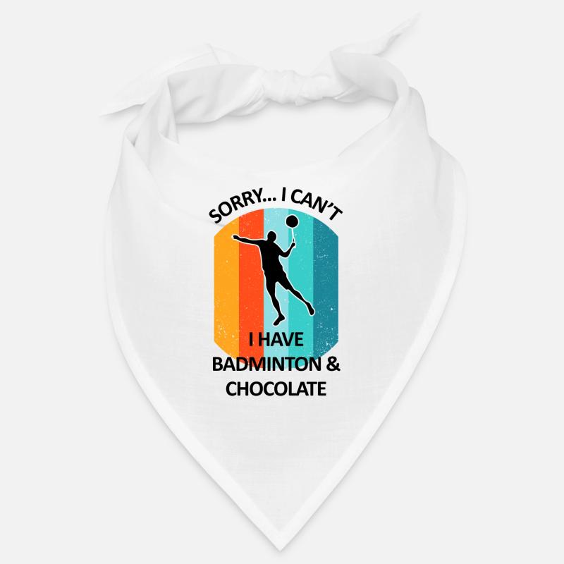 Badminton Badminton Badminton Player Chocolat Bandana