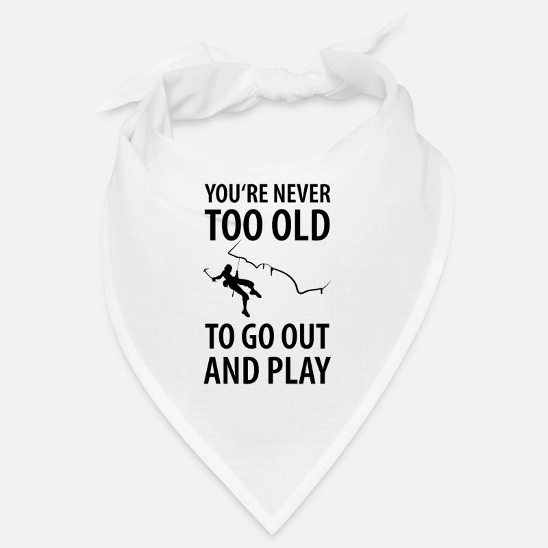 Eisklettern Eiskletterer Eispickel Bandana