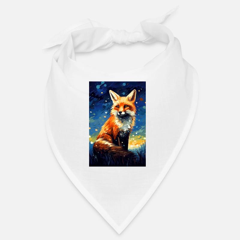 Fuchs - Bandana - Weiß