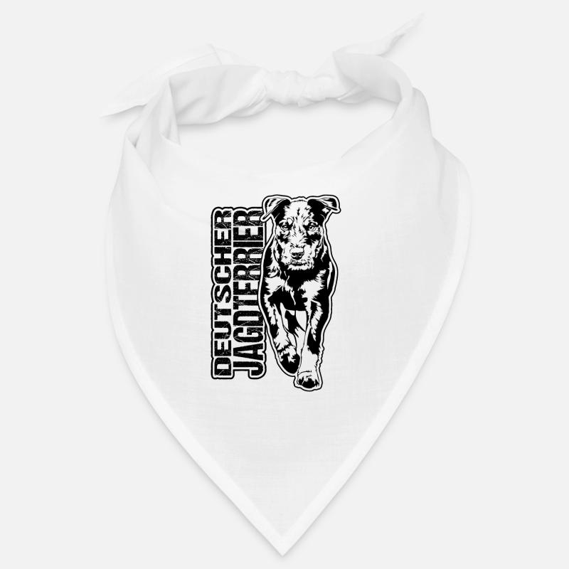 DEUTSCHER JAGDTERRIER Hunde Portrait Jagdhunde Bandana