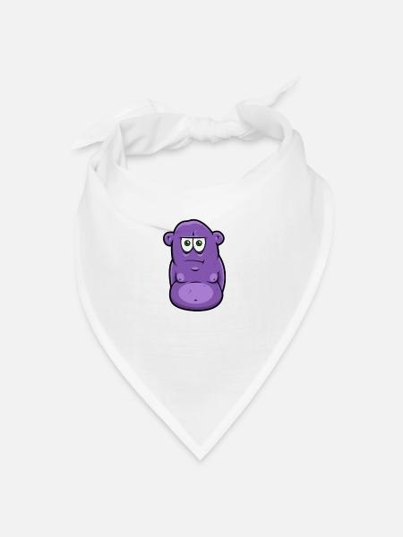 Sérieusement? -Monstre - Bandana - blanc