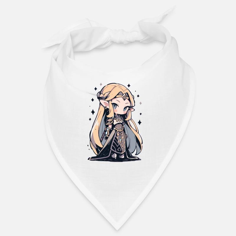 Princesse Chibi mignonne - Conception de conte de fées mignon Bandana