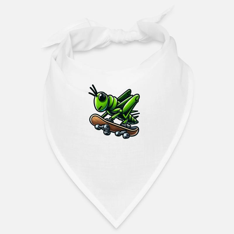 Grasshopper skateboarding Bandana