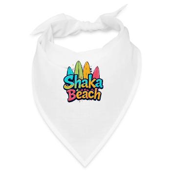 Shaka Strand - Bandana - Weiß - Vorne