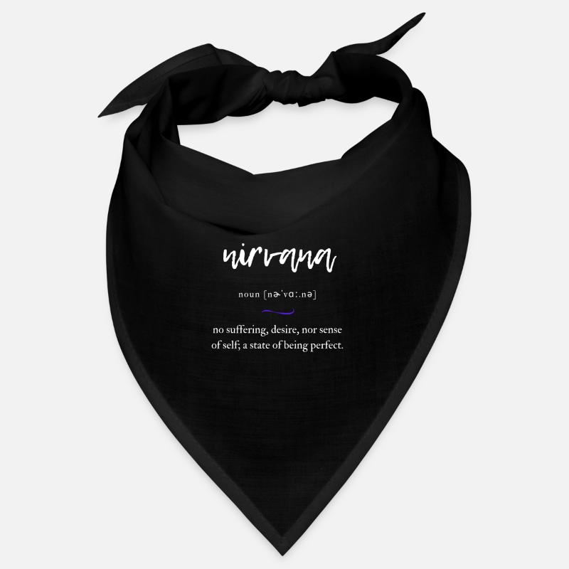 Nirvana Convoluted Edition Black Bandana
