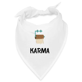 KARMA - Bandana - Weiß - Vorne