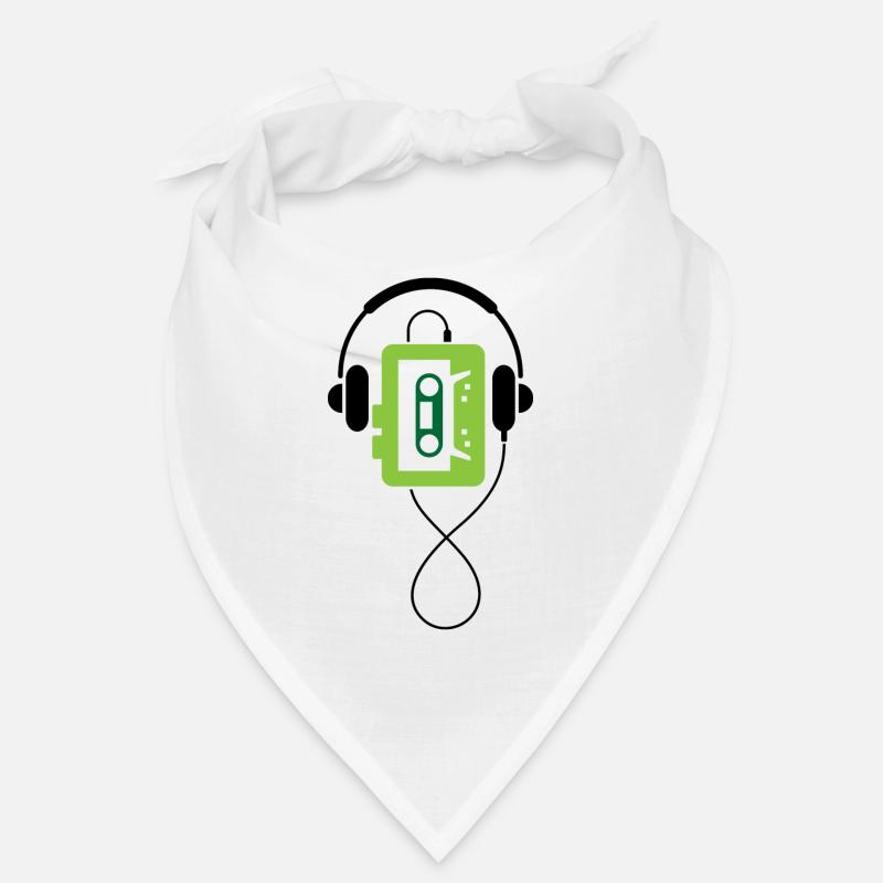 A Classic Walkman Bandana