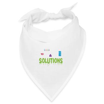 Alle lösungen Forscher Gift - Bandana - Weiß - Vorne