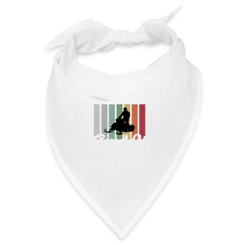 Werde es schicken Arbeiter Gift - Bandana - Weiß - Vorne