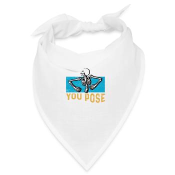 Wir setzen aus Ob-Gynem Gift - Bandana - Weiß - Vorne