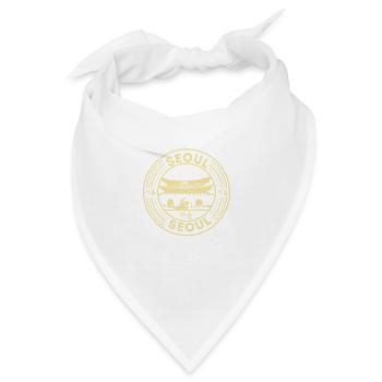 Seoul Seoul Koreanisch Gift - Bandana - Weiß - Vorne
