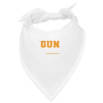 Waffensteuerungsdefinition Sheriff Gift - Bandana - Weiß - Vorne