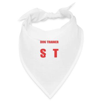 Machen Sie sitzen Tierarzt Gift - Bandana - Weiß - Vorne