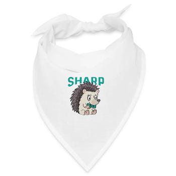 Schauen Sie scharf aus Mode-Ikone Gift - Bandana - Weiß - Vorne