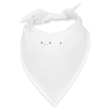 MMA Kämpfe Funny Zitat gemischter Kampfkünstler Kä - Bandana - Weiß - Vorne
