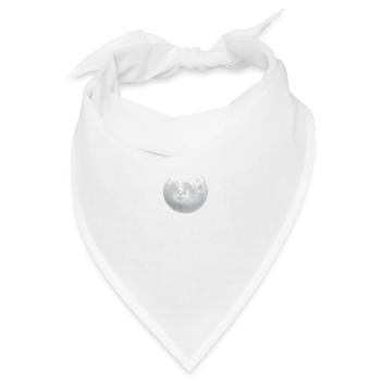 Artemis Funny Quote Rocket Start Mission zum Mond - Bandana - Weiß - Vorne