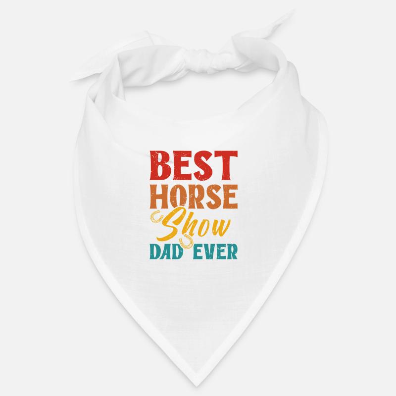 Bester Pferdshow Papa aller Zeiten Bandana