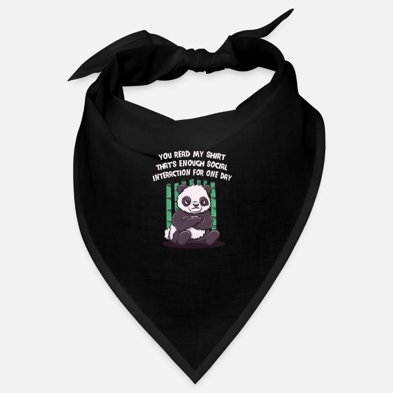 That's enough social interaction for a day lu Bandana