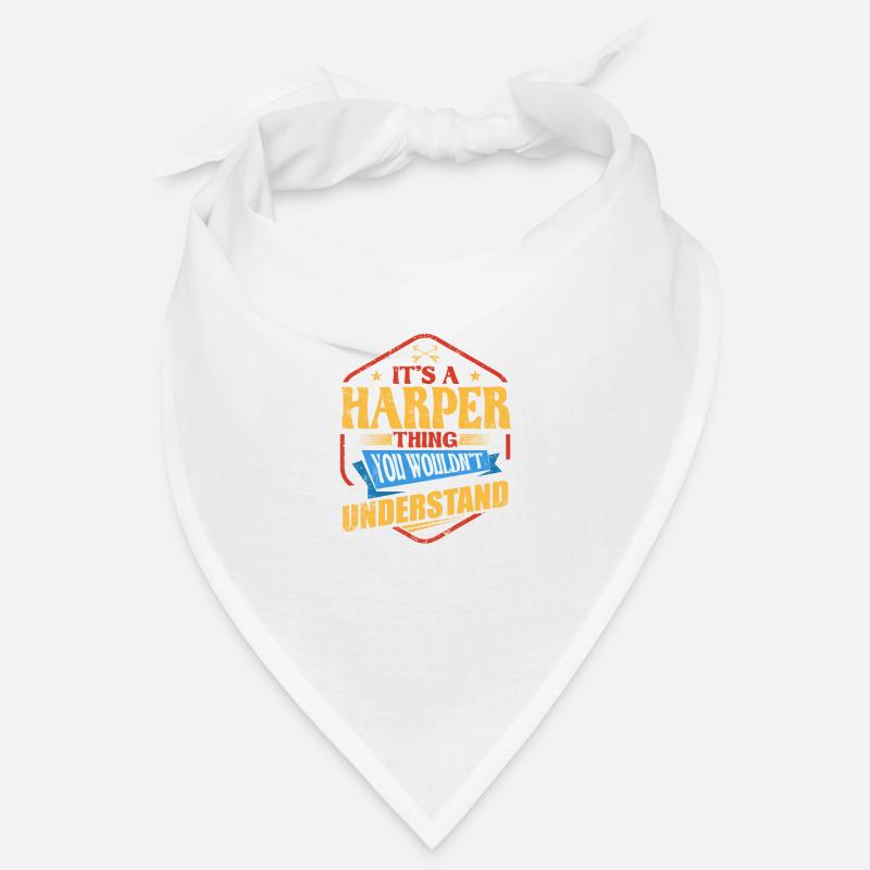 It's a Harper thing funny surname Humor Fa Bandana