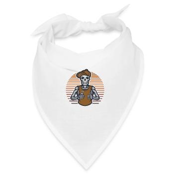 Ihre Meinung ist statistisch nicht signifikant sar - Bandana - Weiß - Vorne