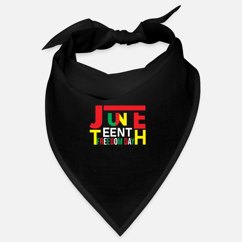 Juneteenth Black History Day Pride Geschenk Bandana