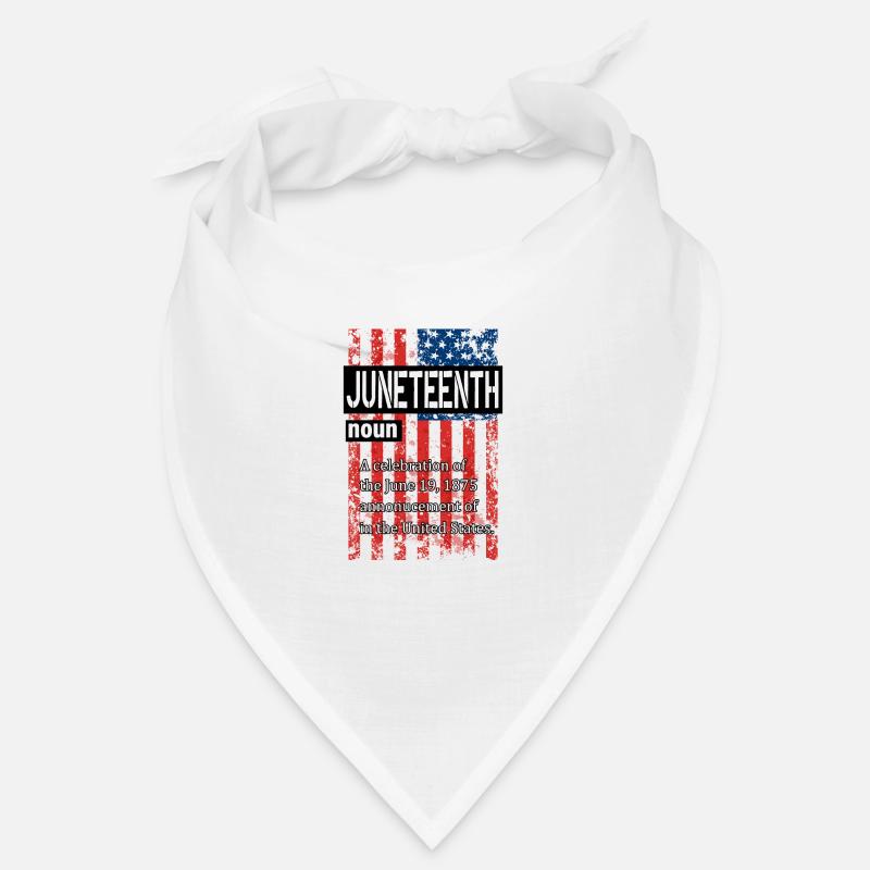 Juneteenth Black History Day Pride Gift Bandana