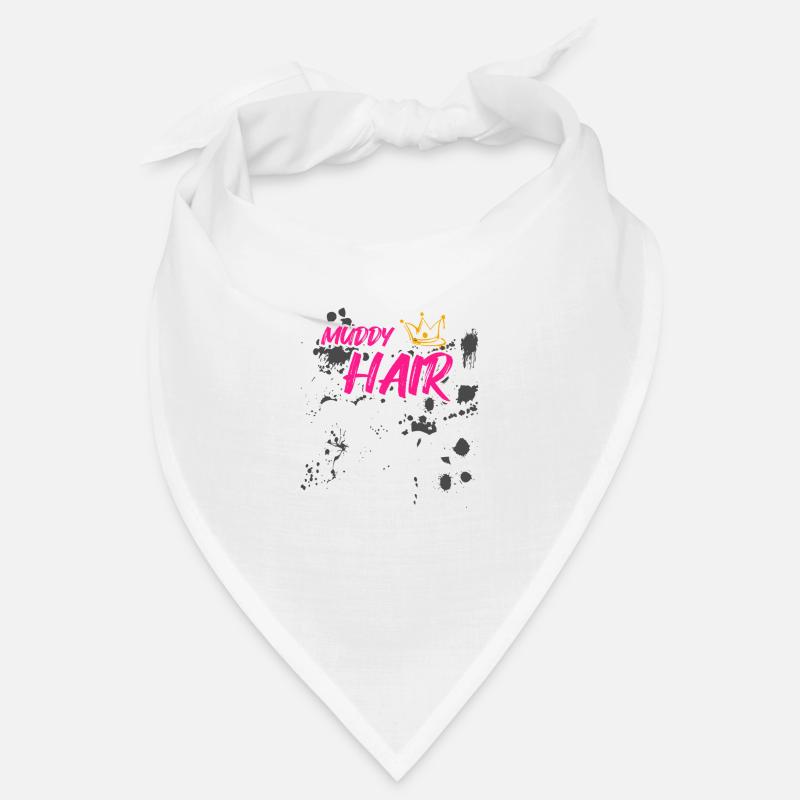 Cheveux boueux Schlammlauf Mud Run Muddy Race Bandana