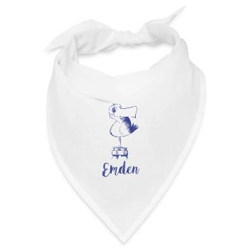 Moewe Emden - Bandana - Weiß - Vorne