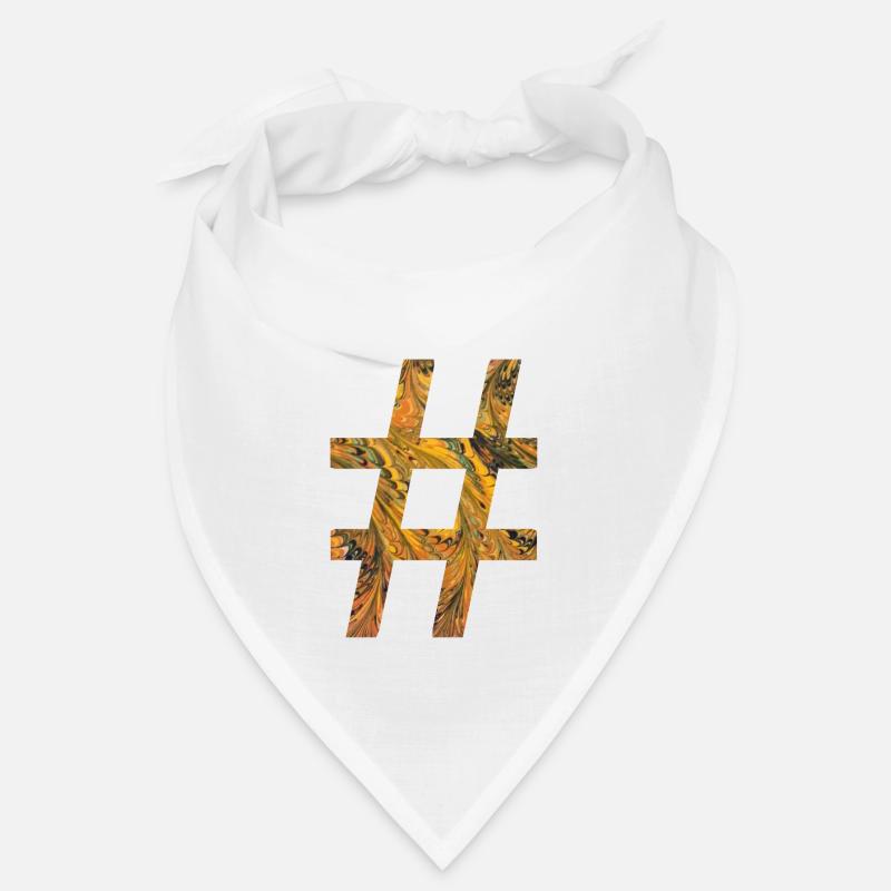 hashtag symbol e 116 Bandana