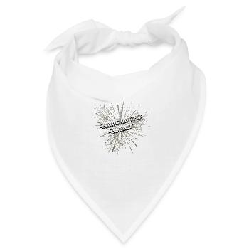 Bringen Sie die sprudelnden glücklichen Neujahrssp - Bandana - Weiß - Vorne