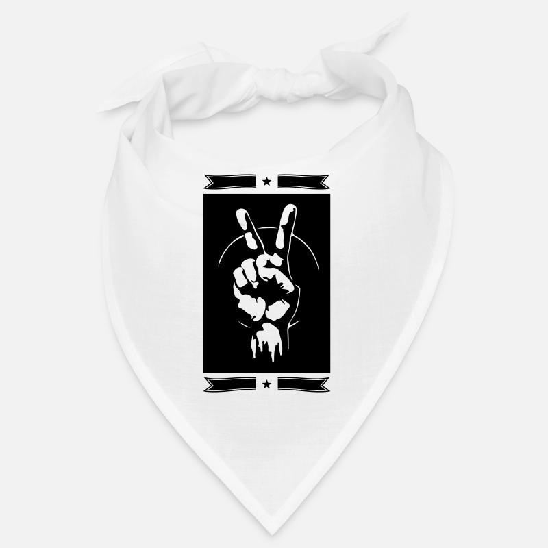 Peace Hand Sign Peace Bandana