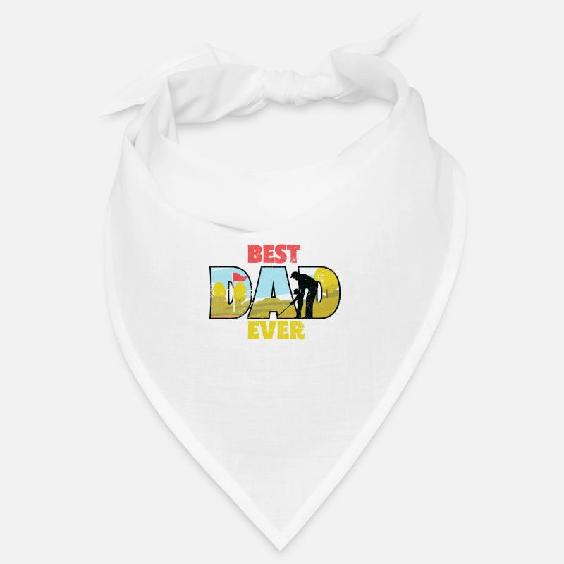 MEILLEUR PAPI PAR GOLF IRON GOLFER TEE DISANT MOTIF Bandana