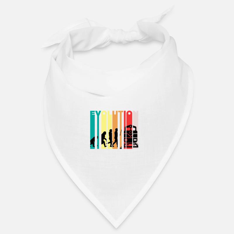 Evolution des Triebfahrzeugführergeschenks Bandana