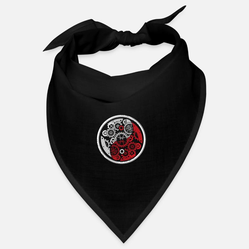 Yin Yang Harmony Mechanic Engineer Screwdriver Bandana