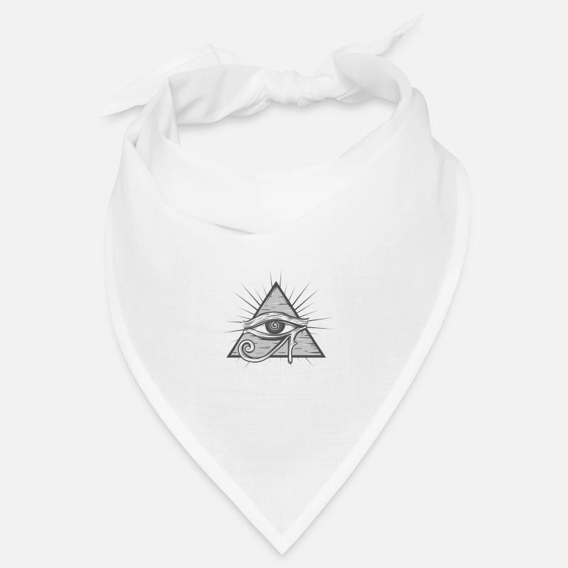 Illuminati Triangle Masonic Symbol Conspiracy Gift Bandana