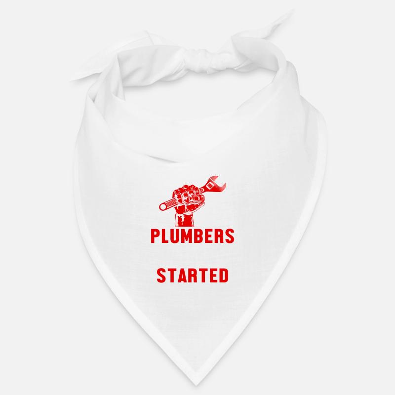Klempner Mann Beruf Sanitär Rohr Geschenk Bandana