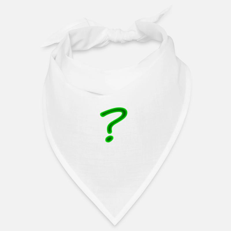 point d'interrogation brillant Bandana