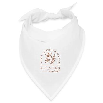 Pilates Club Studio Class Mädchen Boho-Ästhetik - Bandana - Weiß - Vorne