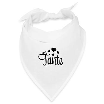 tante 2023 2f 03 - Bandana - Weiß - Vorne
